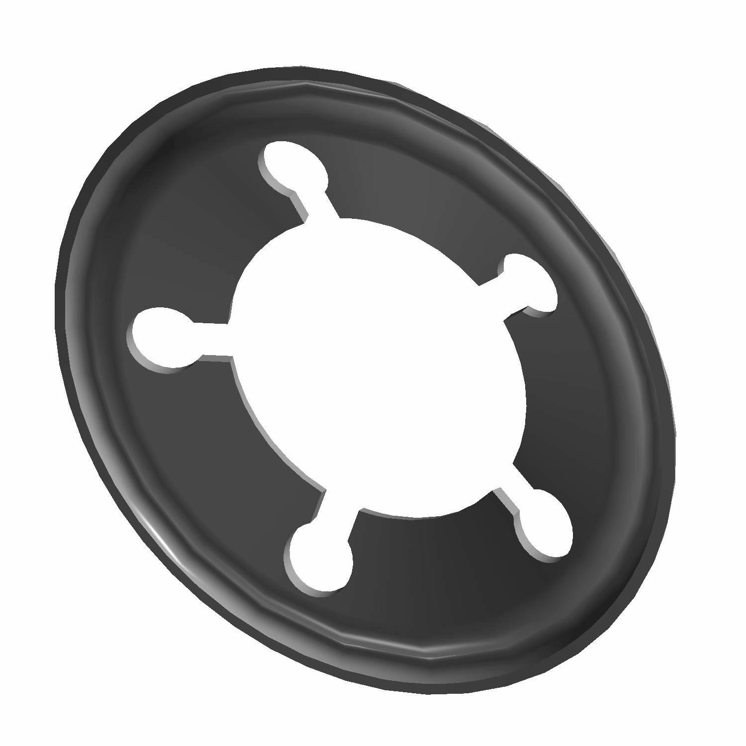 Polaris 1/4 Turn Retainer, Steel, 6 mm, for Snowmobile Models – 7710807