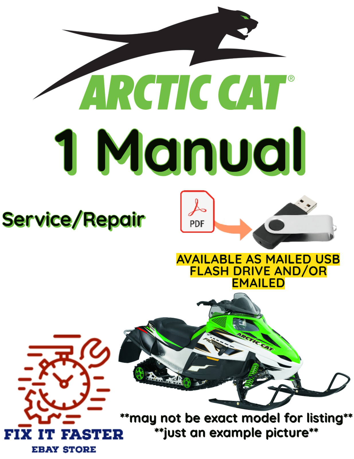 2001 ARCTIC CAT ZL 500 EFI ESR SNOWMOBILE SERVICE REPAIR WIRING MANUAL PDF USB
