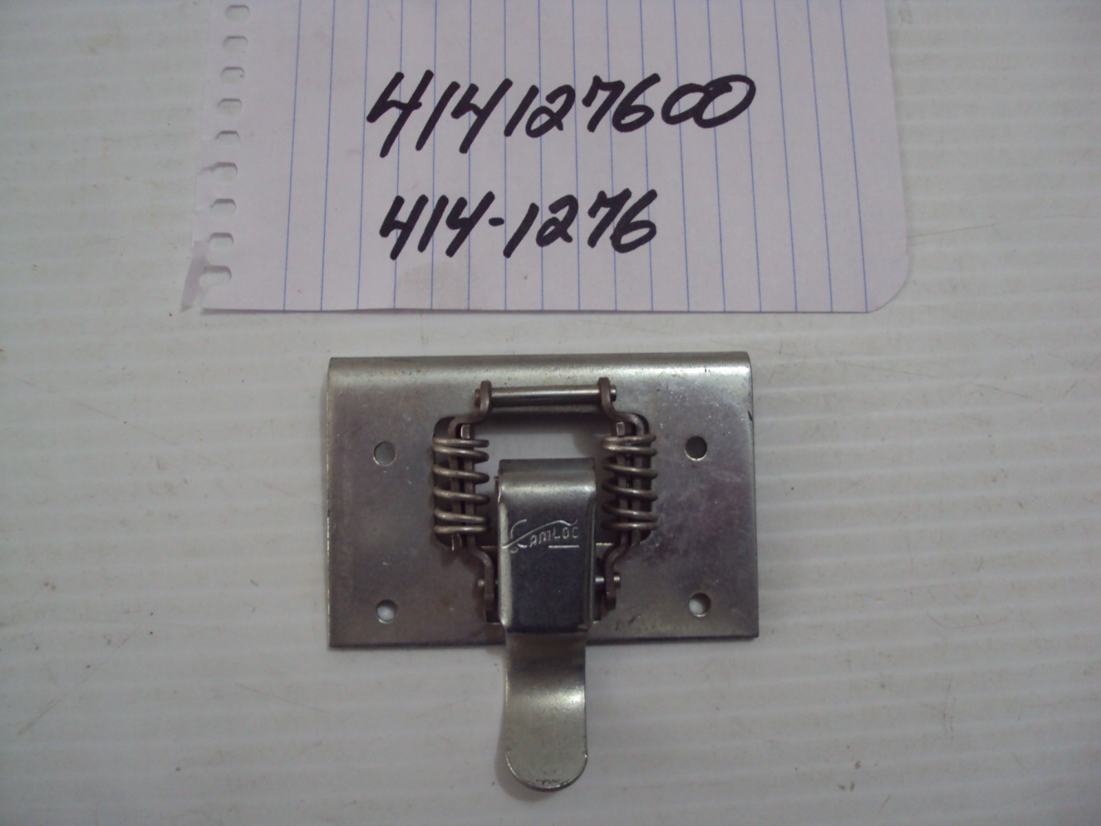 Vintage NOS, OEM Ski-Doo Hood Latch assy, T’NT, Nordic, Elan, 414127600