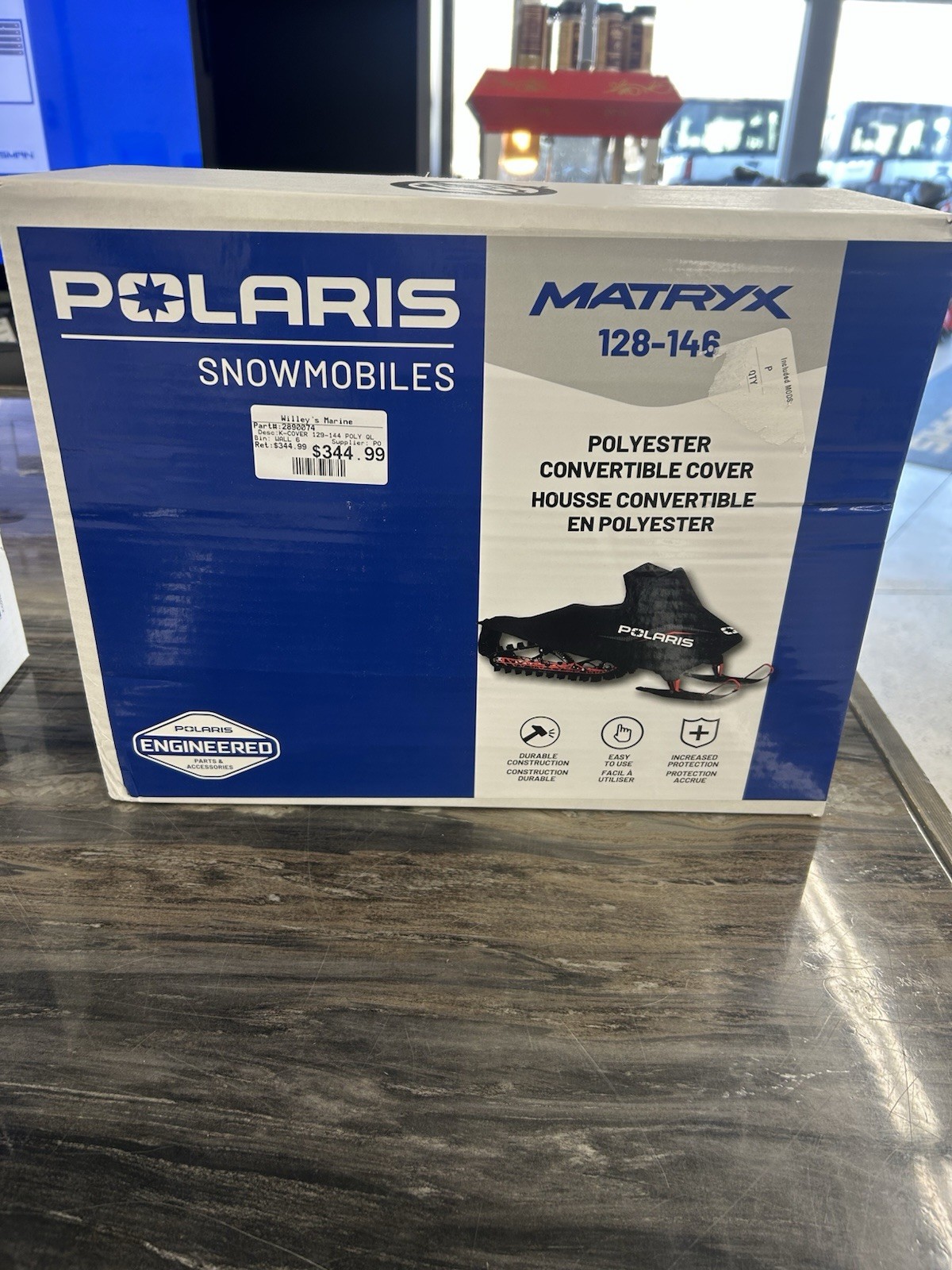 Polaris – 2890074 – Matryx Convertible Cover, Black