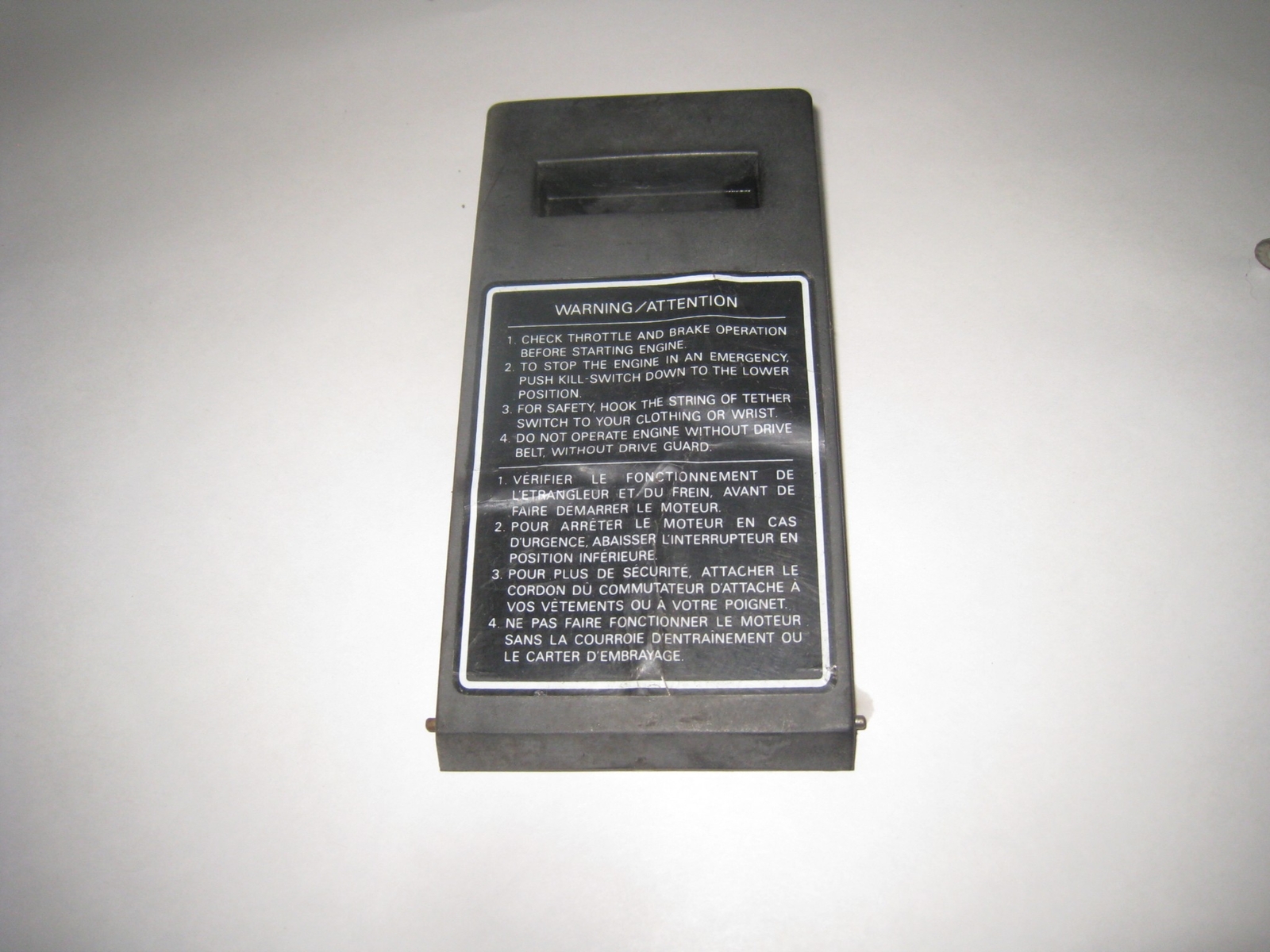 1979 YAMAHA EXCEL V EC540 DOUBLE SEAT LID