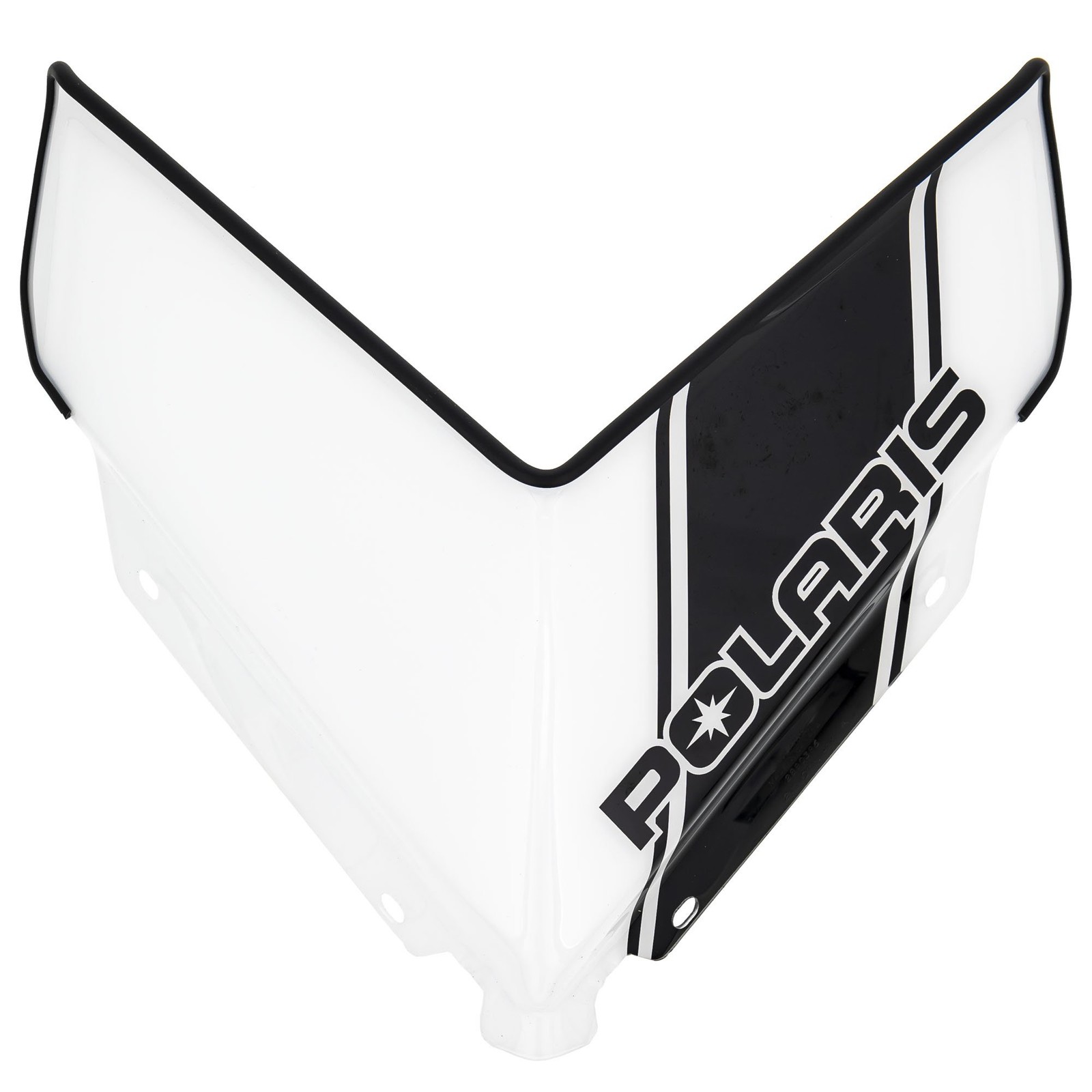 Polaris Snowmobile New OEM 7″ White Black Low Windshield, 2880386