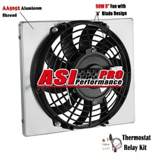 Aluminum Shroud Fan+Relay For 2002-2007 Arctic Cat 500 2009-2015 Arctic Cat 550