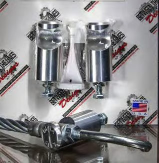 Between the Lines Duraflex Bolt Through Rail Style Hook Snowmobile 1212-RH