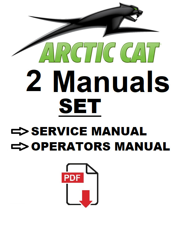 1999 Arctic Cat ATV 300 Service Manual Repair Operator Owner Maintenance PDF USB