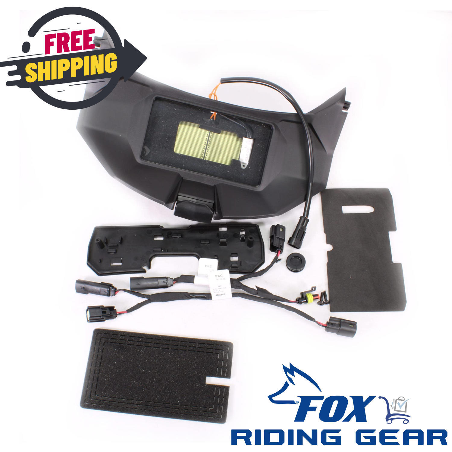 Ski-Doo New OEM Glovebox Replacement Door/Heated Cell Phone Holder 860202169