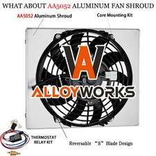 RADIATOR SHROUD+FAN FOR ARTIC CAT PROWLER 700 550 TRV 700,550,450 #0413-123 US.