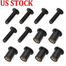 Windshield Screws Rubber Nuts Rebuild Set for YAMAHA Snowmobile 90179-05523-00