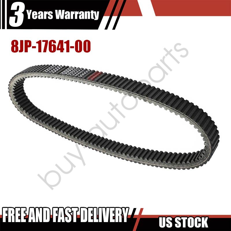 New Drive Belt For Yamaha Snowmobile SR Viper Sidewinder TX 2015+ 8JP-17641-00