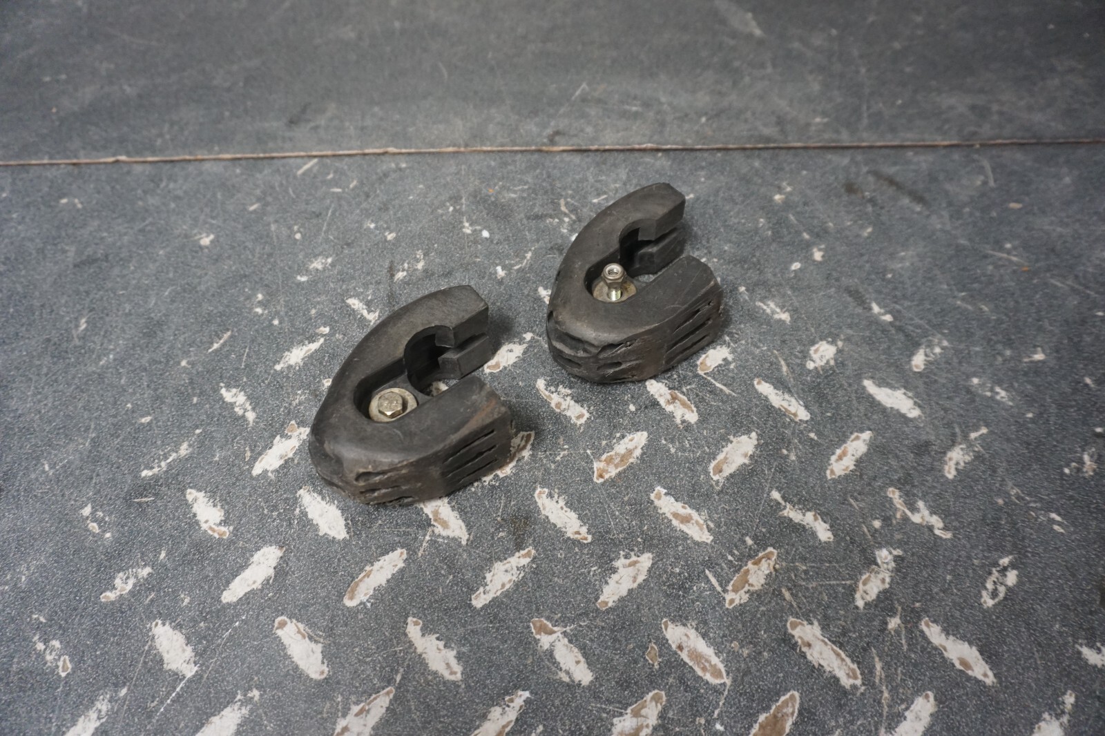 1996-2005 Ski-Doo GTX GSX Summit MXZ OEM Rubber Skid Rail Runner Protector Set