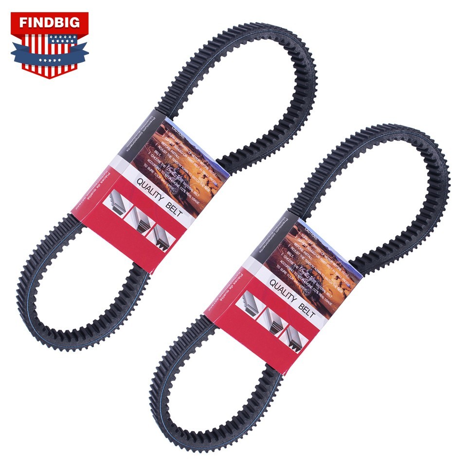 2PCS Drive Belt For Yamaha Snowmobile SR Viper Sidewinder TX 2015+ 8JP-17641-00