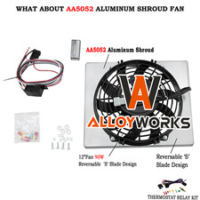 SHROUD W/12″ FAN RELAY FITS ARTIC CAT PROWLER 700 550 TRV 700 550 450  0413-123