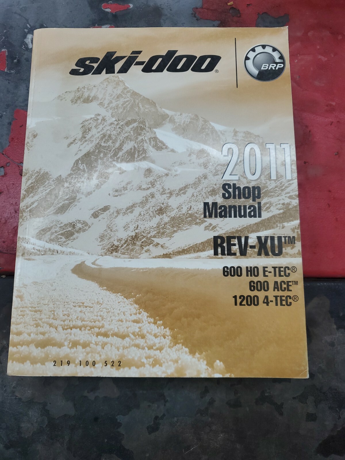 BRP SKI DOO 2011 REV-XU 600 HO E-TEC/600 ACE/1200 4-TEC P/N 219100522. NS436