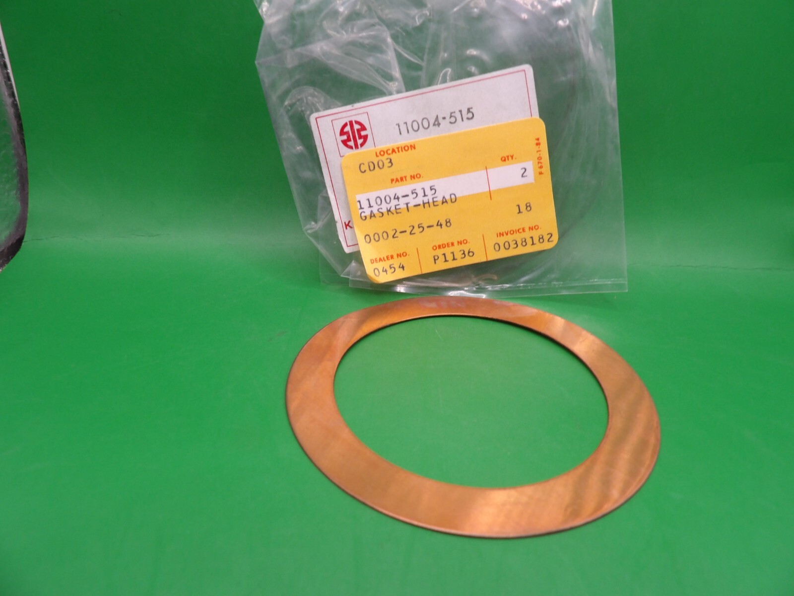 NOS Kawasaki Artic Cat El Tigre 340 Cylinder Head Gasket OEM 11004-515
