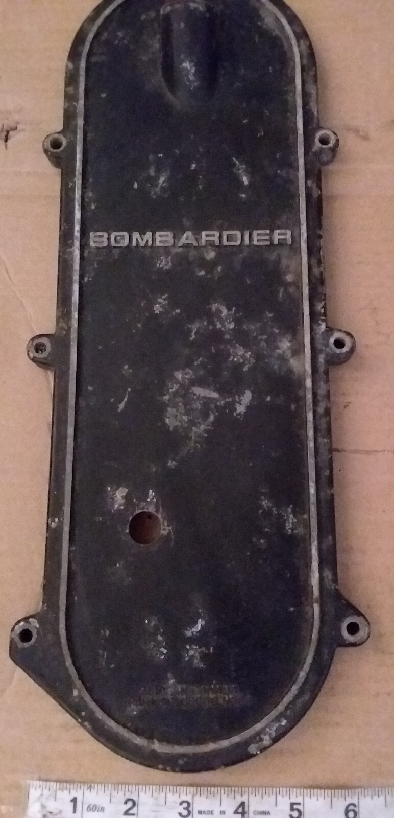 Vintage Bombardier Skidoo Chain Case Cover #0800021004 – Used